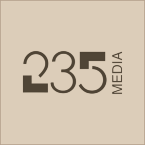 Dies ist das Logo des Unternehmen 235 Media als Referenz für meine Dienstleistungen als Mentalmagier Mentalist